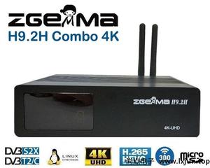 Zgemma H9.2h DVB-S2X + DVB-T2 / C 300mbit WiFi 4K UHD组合接收器
