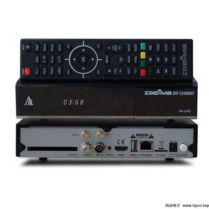 Zgemma H9 Combo与DVB-S2X + DVB-T2/ C 4K UHD接收器与Ci +